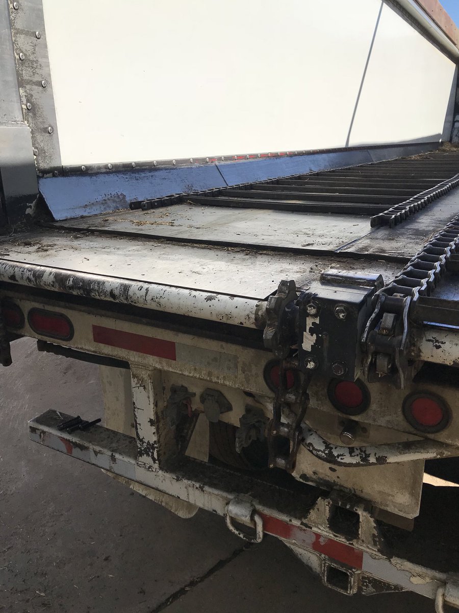 hayuchad's tweet image. The old girl needed a little surgery before the  morning haylage run #excelmachine #gotmerightin