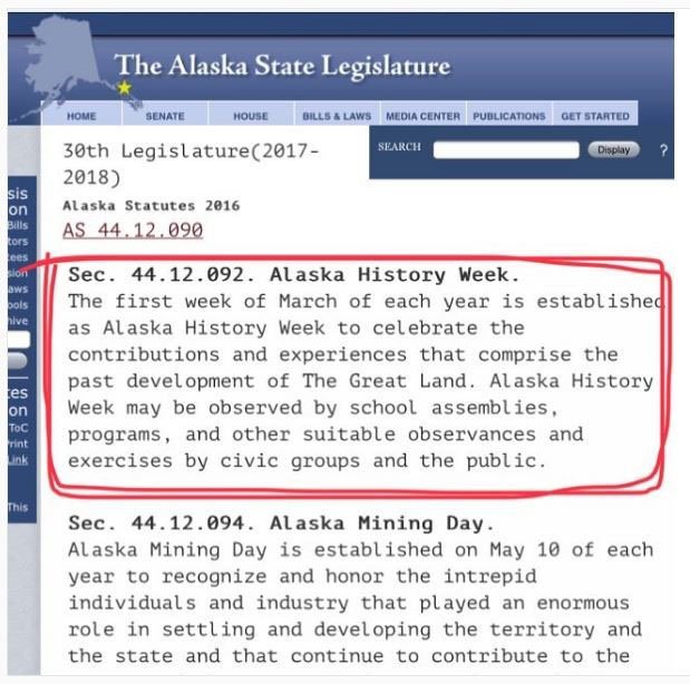 Alaska State Library & Archives (AKStateLibrary) Twitter