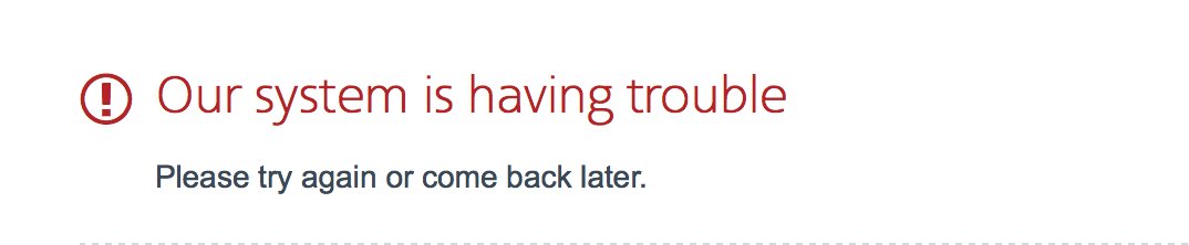RikkeRex's tweet photo. @AmericanAir This is what I keep getting. https://t.co/7YgS5pKEbc