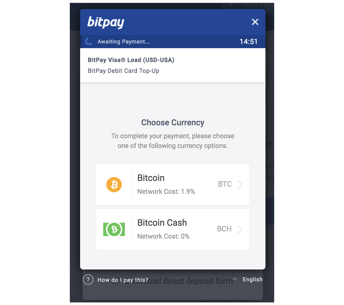 bitpay card fees bitpay card fees