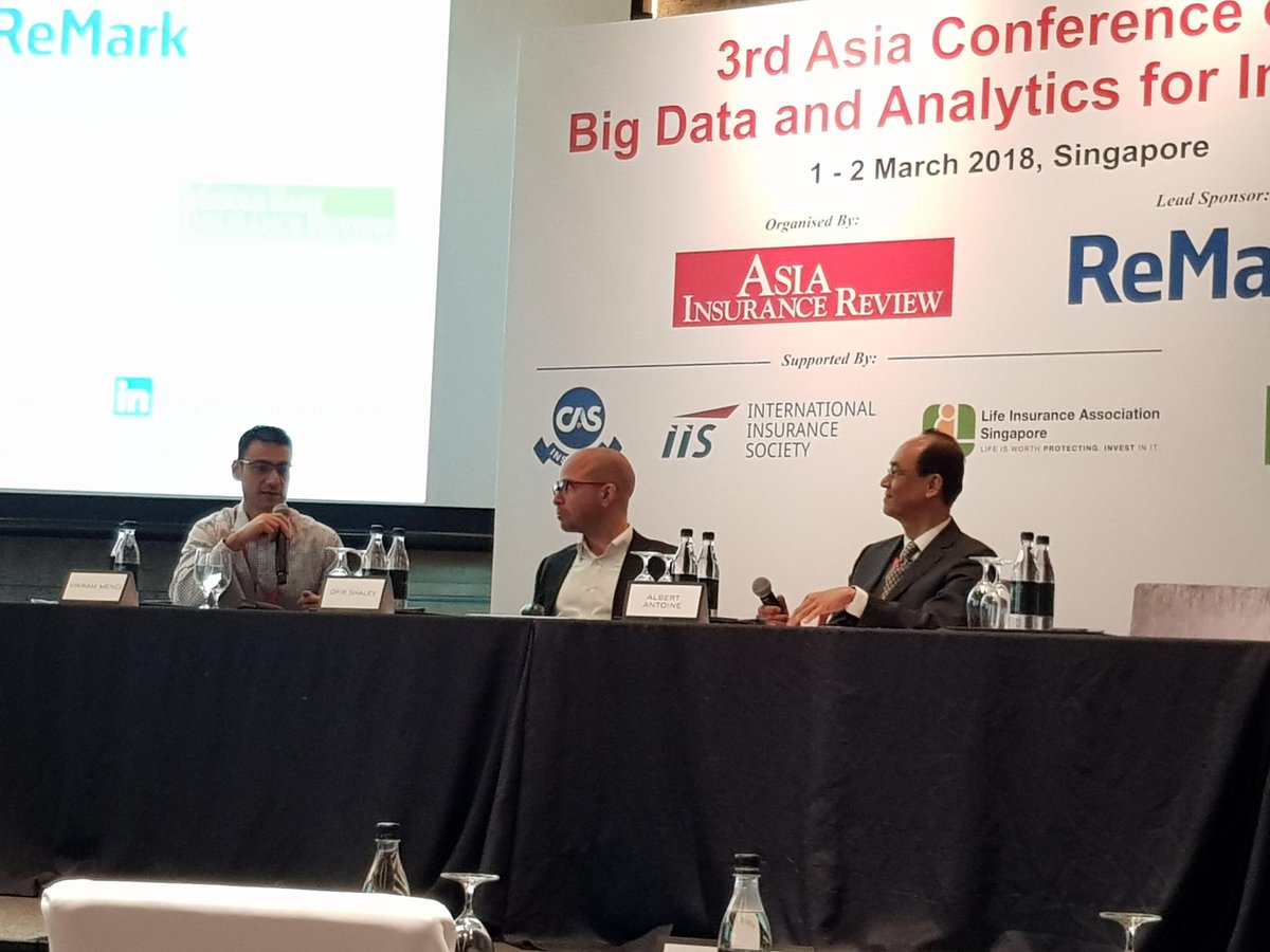 AIReDaily's tweet photo. The Panel on Scaling #AI adoption in #Insurance begins at #AIRbigdata 
@ofirdi @CXAGroup @dataiku #insurance #machinelearning #ArtificailIntelligence https://t.co/N8Gj82xMN3