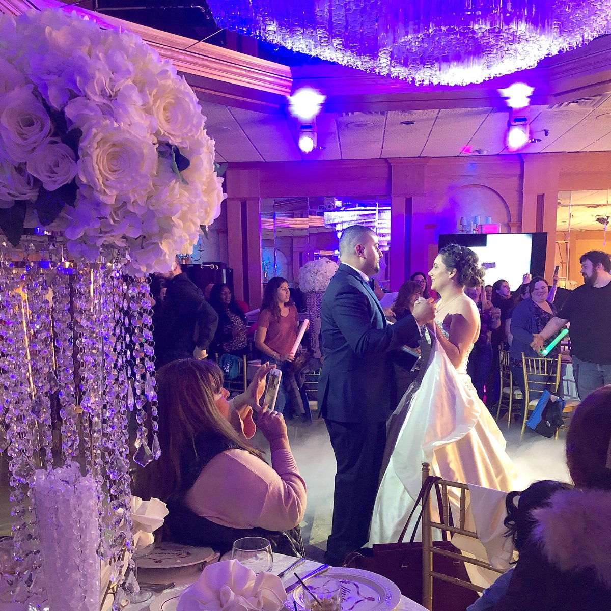 njwedding's tweet photo. Dancing on the clouds with Ultimate Entertainment DJs at The Graycliff open house in #Moonachie, #NJ! #njwedding #firstdance #dancefloor #wedding #weddings #djs #djentertainment #weddingdjs #ultimateentdjs #njdjs #njweddings #thegraycliff #dancingontheclouds https://t.co/KUIyLZyahK