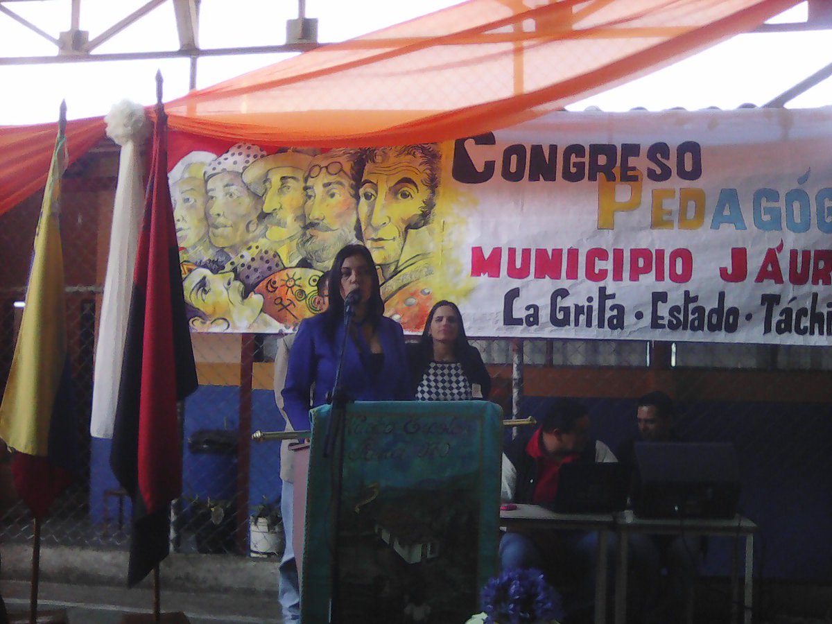 CRAC7JAUREGUI's tweet photo. #CONGRESO PEDAGÓGICO MUNICIPAL 2018 # INICIO #BIENVENIDA #INTERVENCIONES  #LA GRITA #JaureguiCPM2018.@jaureguic72015 .@CLIFPJauregui .@CLIFPMTACHIRA .@Crazet2011 .@ZonaEducTachira .@MPPEDUCACION .@cen_araguaney .@JauaMiranda .@MmsrTachira .@charlychaves https://t.co/5gPj5ahYH4