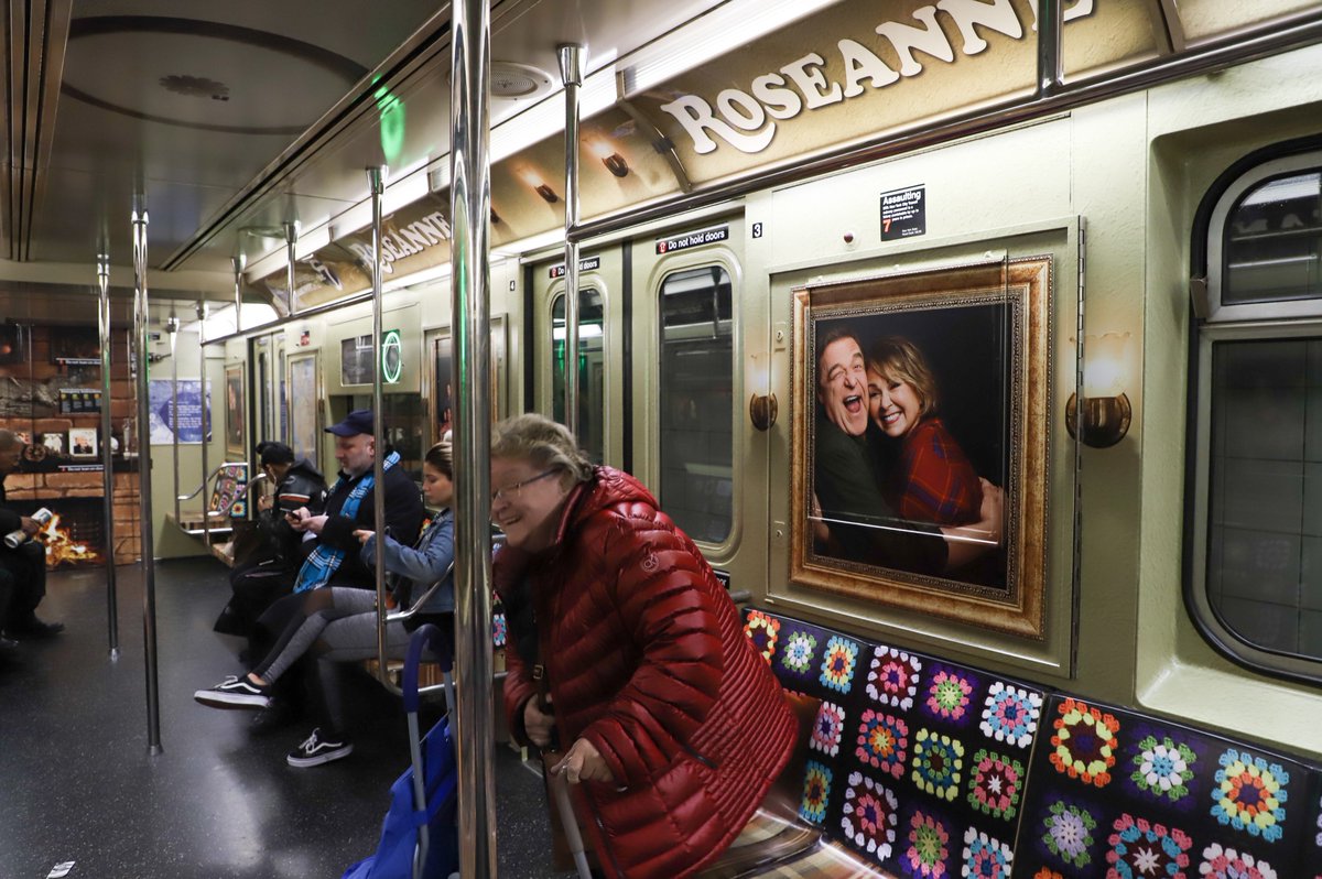 Oh, sure, make yourselves right at home 😒

And if you stop by this little piece of Lanford in NYC, share your pics with #Roseanne