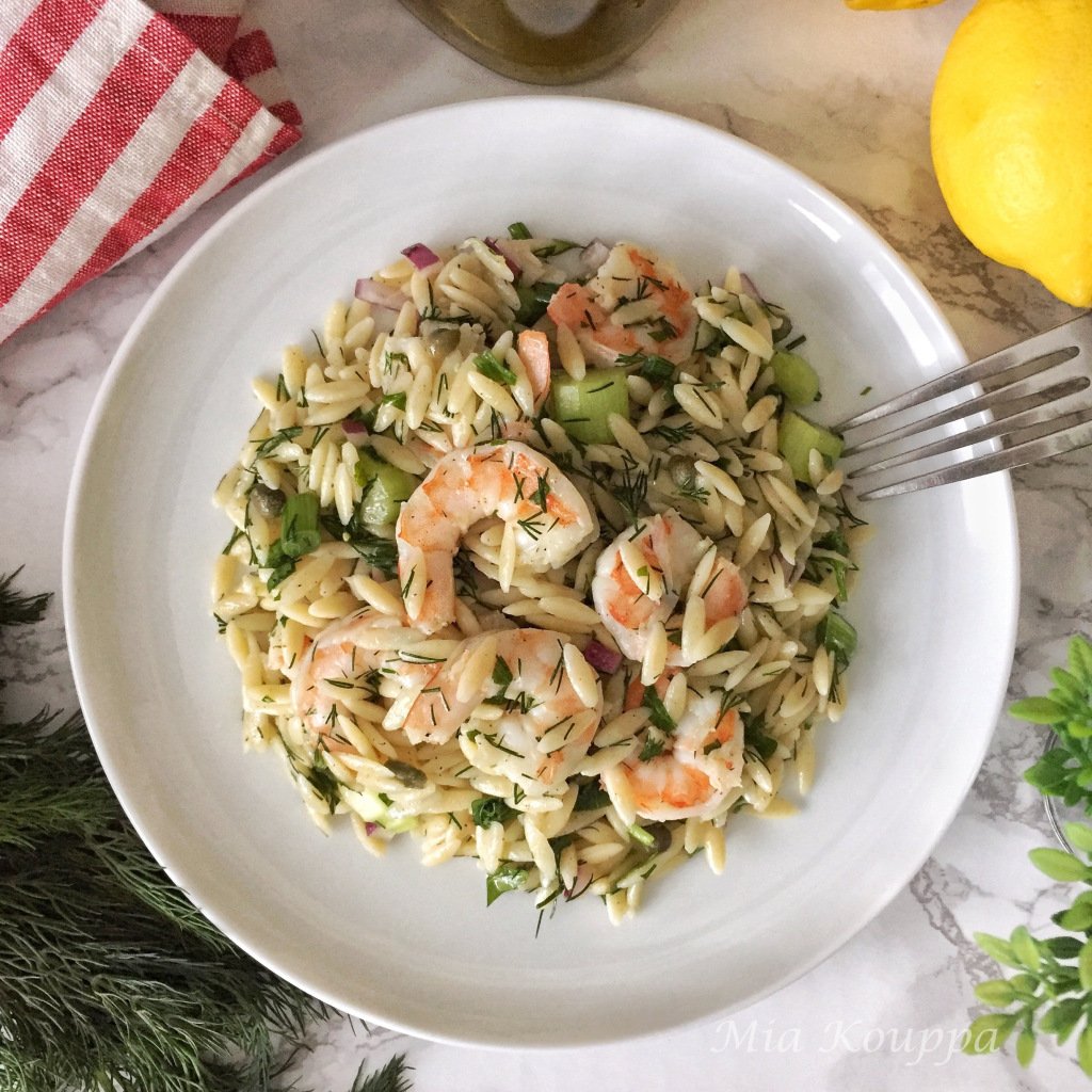 miakouppa's tweet photo. Who says the little guy never wins?  Shrimp beat out dessert in our first Facebook poll!  #orzo #shrimp #greek #greeklent #nistisimo #friedshrimp #greekcooking https://t.co/P4lI00Evth https://t.co/GxymPviP52