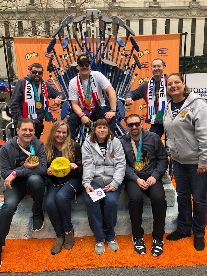 JerseyCurling's tweet photo. Thanks @TeamShuster for an awesome day in NYC today! You guys are true ambassadors for our sport! @Shoostie2010 @tgeorge1323 @MattJamilton @jlandsteiner @joepolo1 #GrowTheGame https://t.co/HNdTbI1elu
