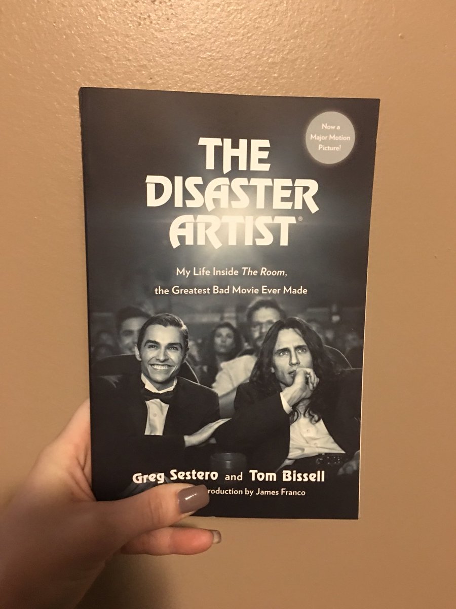 The Disaster Artist |  @gregsestero - I read this entire book in one day. I LOVED IT and can’t wait to see the move (finally!!) in a few weeks here in town.
