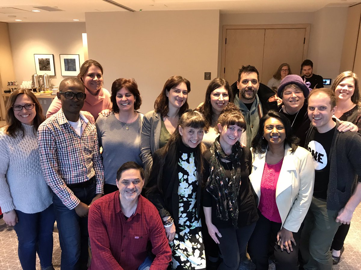 ONE_in_Canada's tweet photo. Mega thanks to our awesome volunteers & @Strombo! They're in Ottawa to share their experiences working to end extreme poverty for girls & women, w/ @Forum4YC Great to see old friends from across Canada reconnecting & new friendships being made! 🙌❤️🇨🇦 #ONE4YC #PovertyIsSexist https://t.co/DNPuRTldec