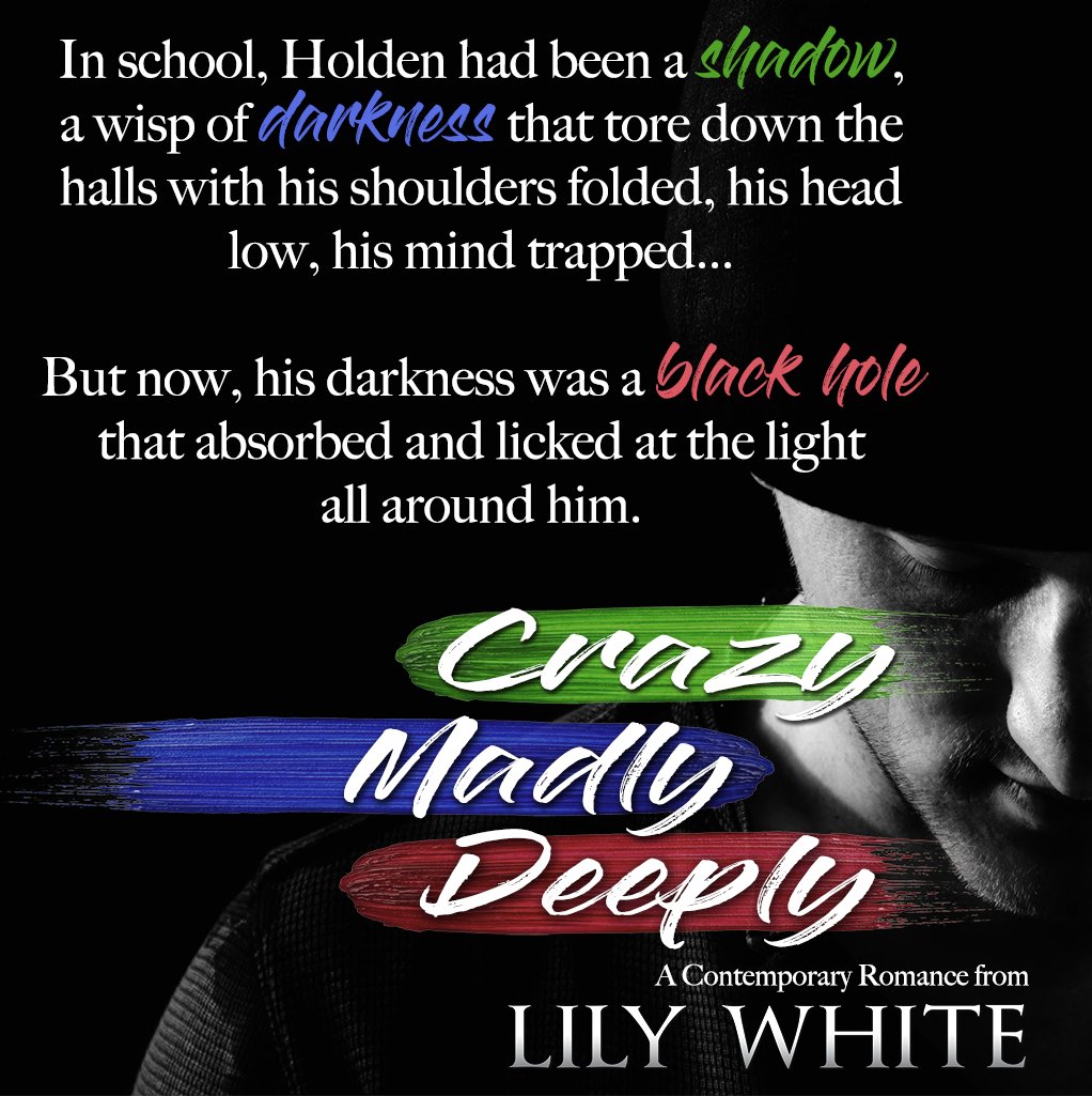 lilywhitebooks's tweet photo. #PreOrderAlert #PreOrderLive #CrazyMadlyDeeply
#NextRelease #NewBook #WhatsNext
~ Crazy Madly Deeply ~
Releasing March 14, 2018. @iBooks
π~ Pre-order on #iBooks: https://t.co/VJz79RRG0S https://t.co/sXbtX9Q0AK