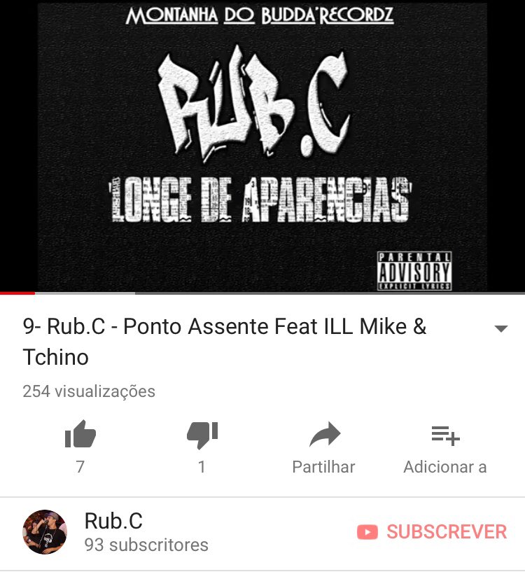 RUB__C's tweet photo. Faixa da MixTape Longe De Aparências 
PONTO ASSENTE!
Com os manos ILL Mike e Tchino 
#RapLife  #NewsComing  #MONTANHA https://t.co/9kIMb2NXf6