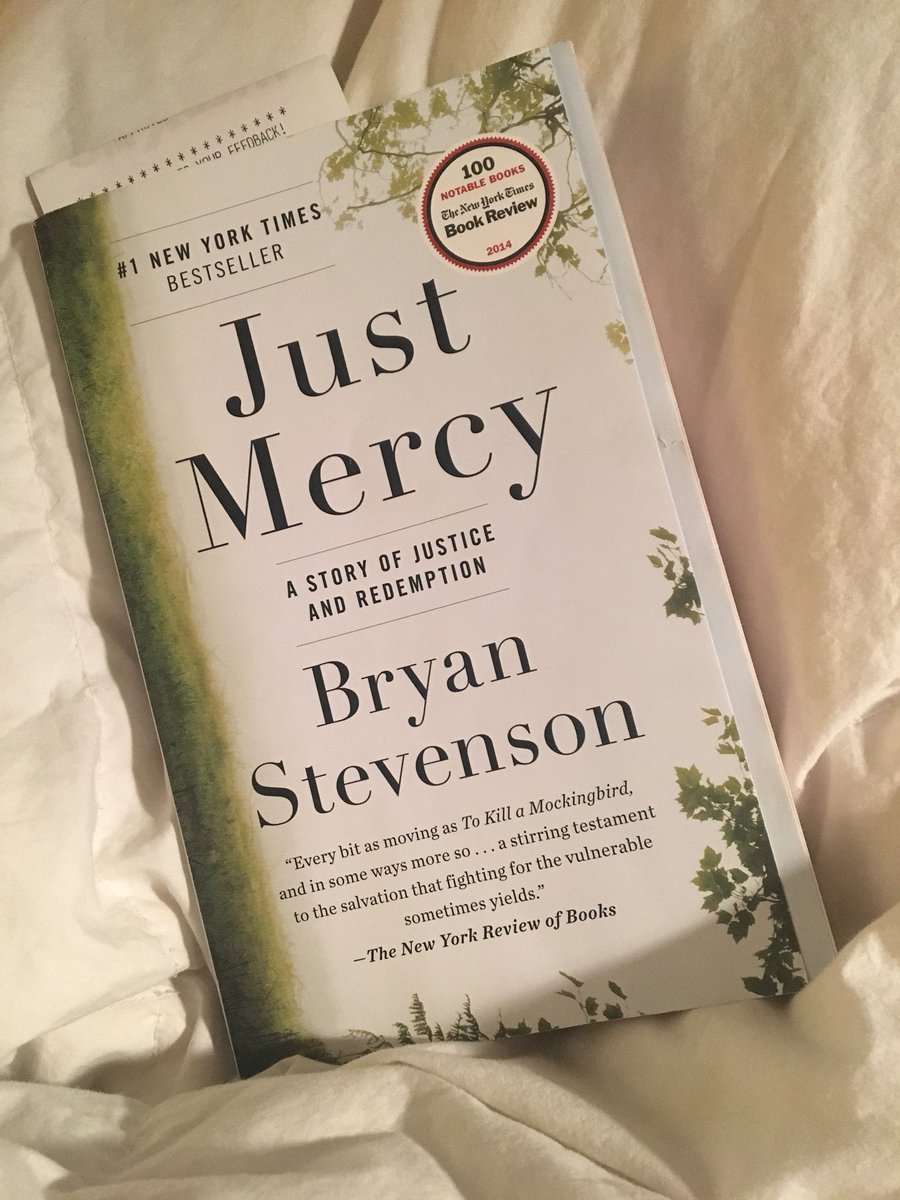 lseyfer's tweet photo. Looking for a good book to read?  My recommendation is Just Mercy. https://t.co/WnvFvh0Eym