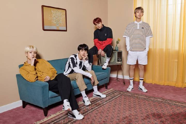 puma bts line