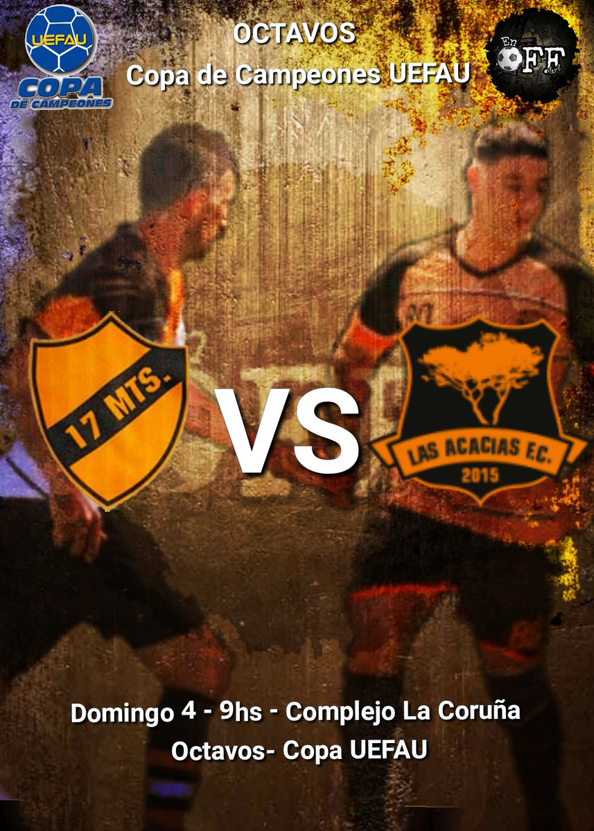 EnOffOK's tweet photo. Que fin de semana nos espera!!! Definición del torneo de verano 2018 @LigaAmerica , octavos de final Copa de Campeones @UEFAUoficial!!!
@SPARTACLUB1 VS #GeneracionFC
@ThugLifeUY VS #LomasFC
@lasacaciasfc VS #17Mt
@lamakinadelsur VS #Df.Moratorio https://t.co/JlwzkeHzmU