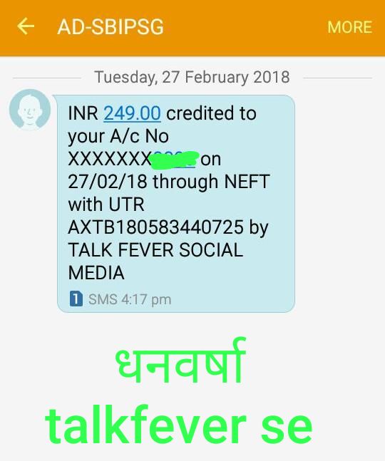 VikashDudu's tweet photo. #indianFacebook (#talkfever) latest #payment proof...
#VikashDudu
#JoiningLink:-https://t.co/rexwh3aLAb https://t.co/6UldMNSLWV