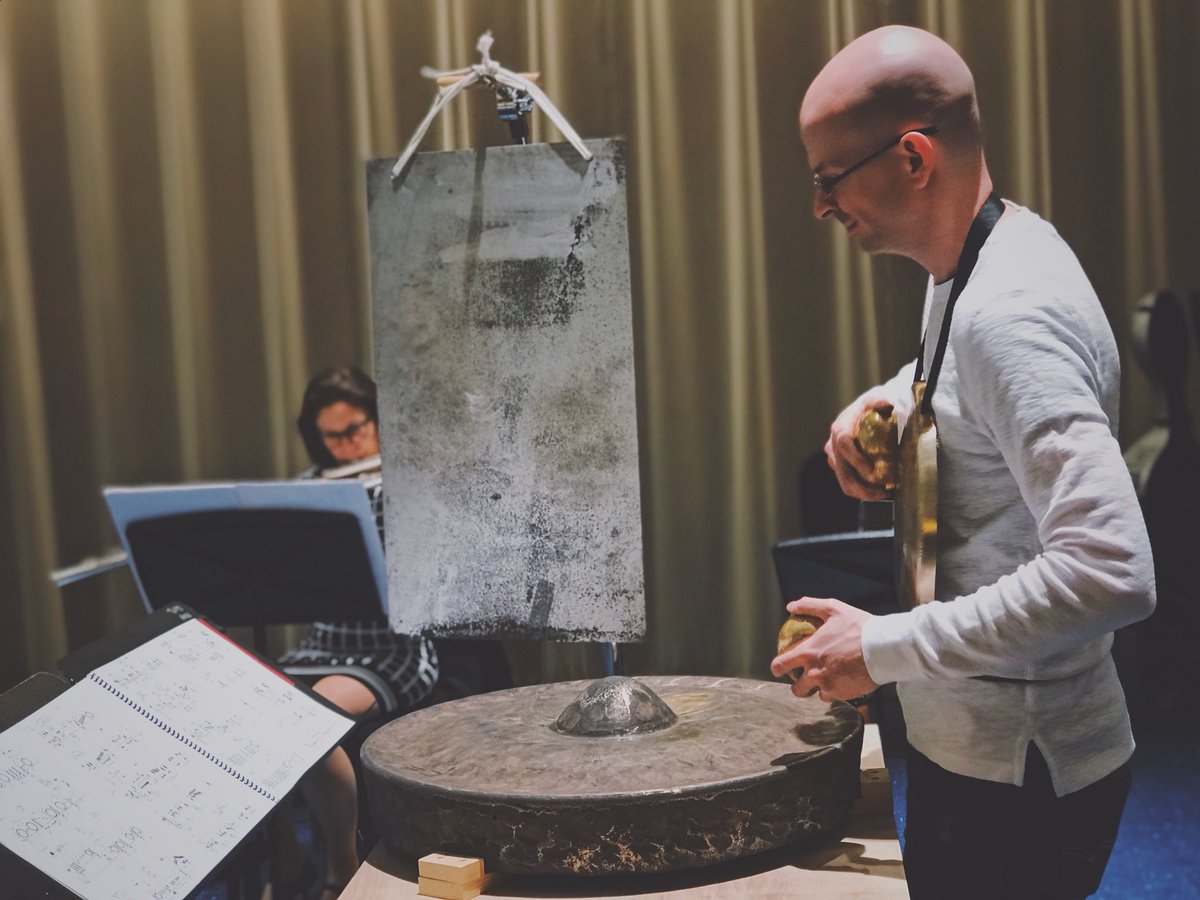 SoundIcon's tweet image. Last rehearsal before tomorrow’s show! Experience the Italian avant-garde | Check details here ➡️ bit.ly/2CwD0jj