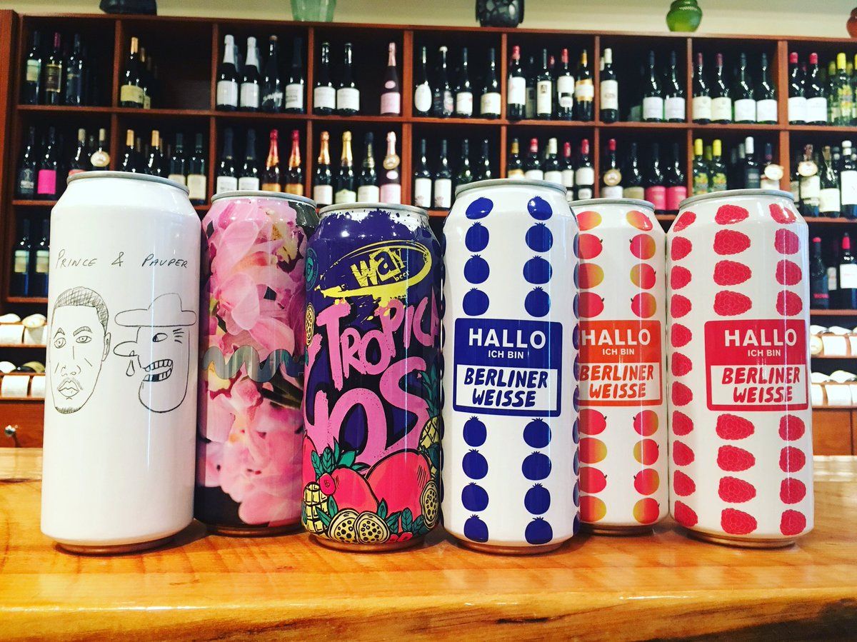 sheltonbrothers's tweet photo. Wow, this is quite the attractive lineup! @MikkellerBeer @Omnipollo Prince &amp; Pauper, @toolbeer Tropical Rumble, @waybeer Tropical Gose, and Mikkeller Hallo Ich Bin Berliner Blueberry, Mango, and Raspberry! #beerrainbow at @baccowinecheese in Boston https://t.co/cwwDCh29ez