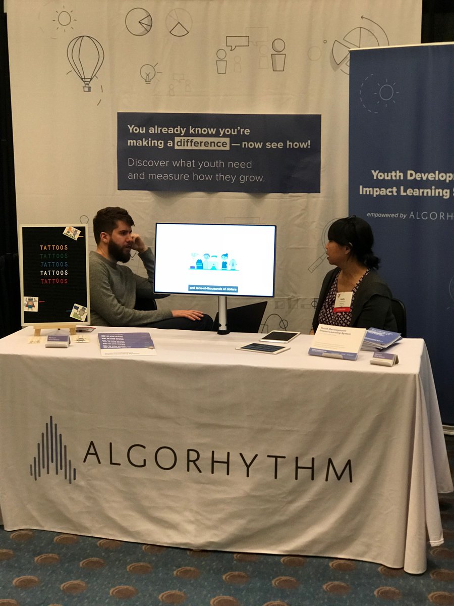 helloinsightSEL's tweet photo. Algorhythm at The Y USA Expo. Great to be a preferred vendor - Supporting Ys to be and see the change https://t.co/9XE3CxEDIq