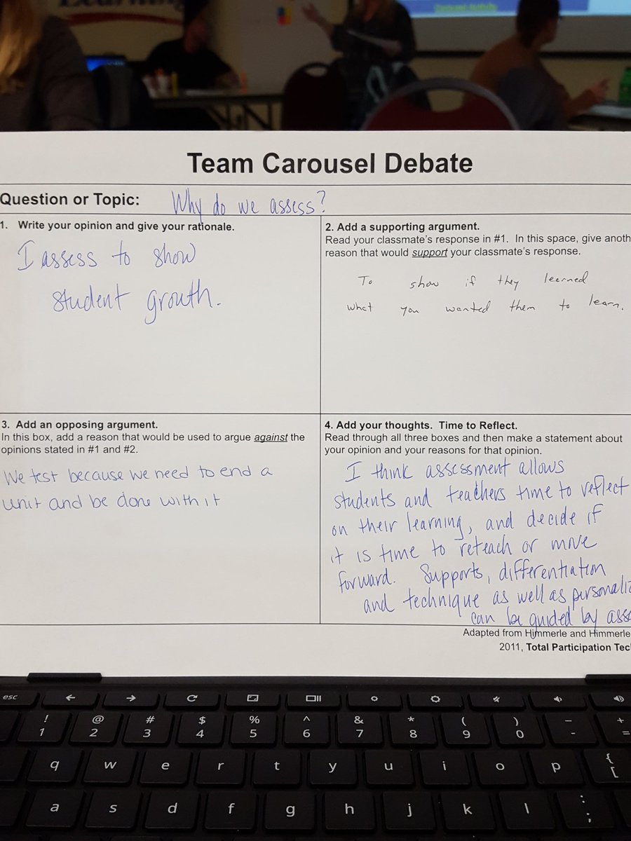 jillap27's tweet photo. #studentreflection at pd today at e2ccb. Learning new protocols. Cool stuff! https://t.co/g41gO9t7SQ