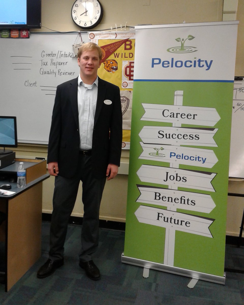 ATG_tech's tweet image. #ThrowbackThursday as we headed back to school - Jean Ribault High School, to be exact - to facilitate the @Pelocity Career Guidance program and help seniors get a strong start after graduation. @RibaultTrojans