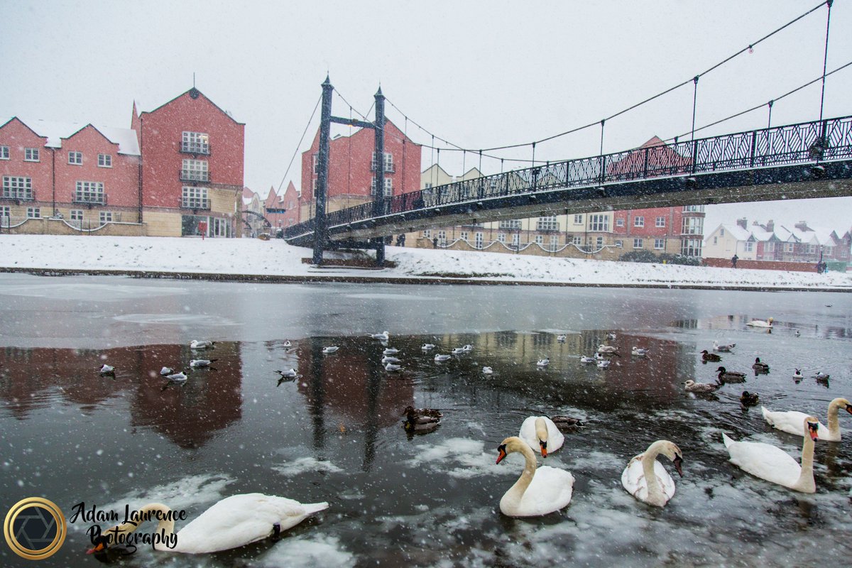 ALauPhoto's tweet photo. Spent the afternoon in the #snow in #Exeter. Traffic chaos, beautiful landmarks, snowball fights, and frozen rivers amongst much more! #SnowDay #TheBeastFromTheEast #StromEmma #photography #photos @DevonLiveNews @colleentsmith full album: https://t.co/OHRc3hD23F https://t.co/EN6u9Y3sWU