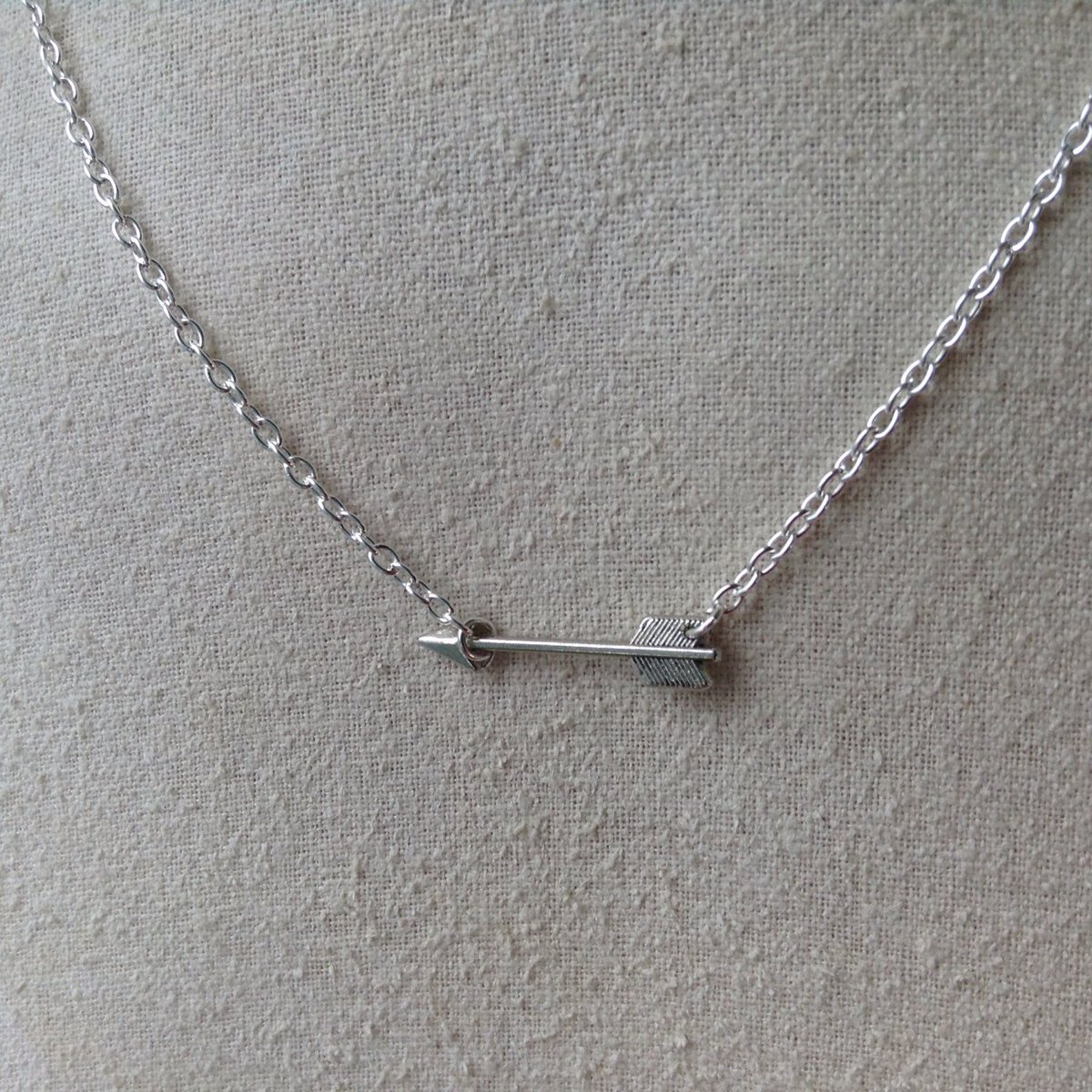 Silver Arrow Necklace tuppu.net/e67818b6 #Bridesmaidgifts #Giftforher #jewelry #SheilasCharms #ArrowJewelry