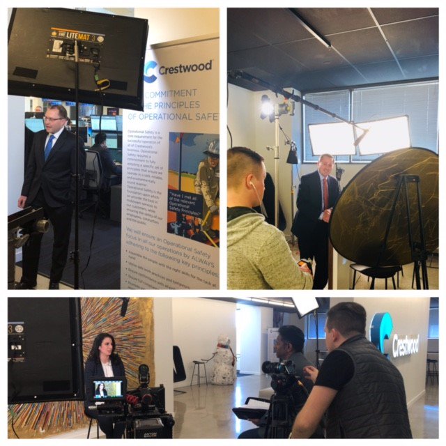Openlink_News's tweet photo. We're filming @ Crestwood Midstream Partners LP in Kansas City today showcasing our #Rightangle & #RiskAnalyticsService partnership. Can't wait to share their success story with you...stay tuned https://t.co/h3pSWVPjH1 https://t.co/5fTHAbtep1