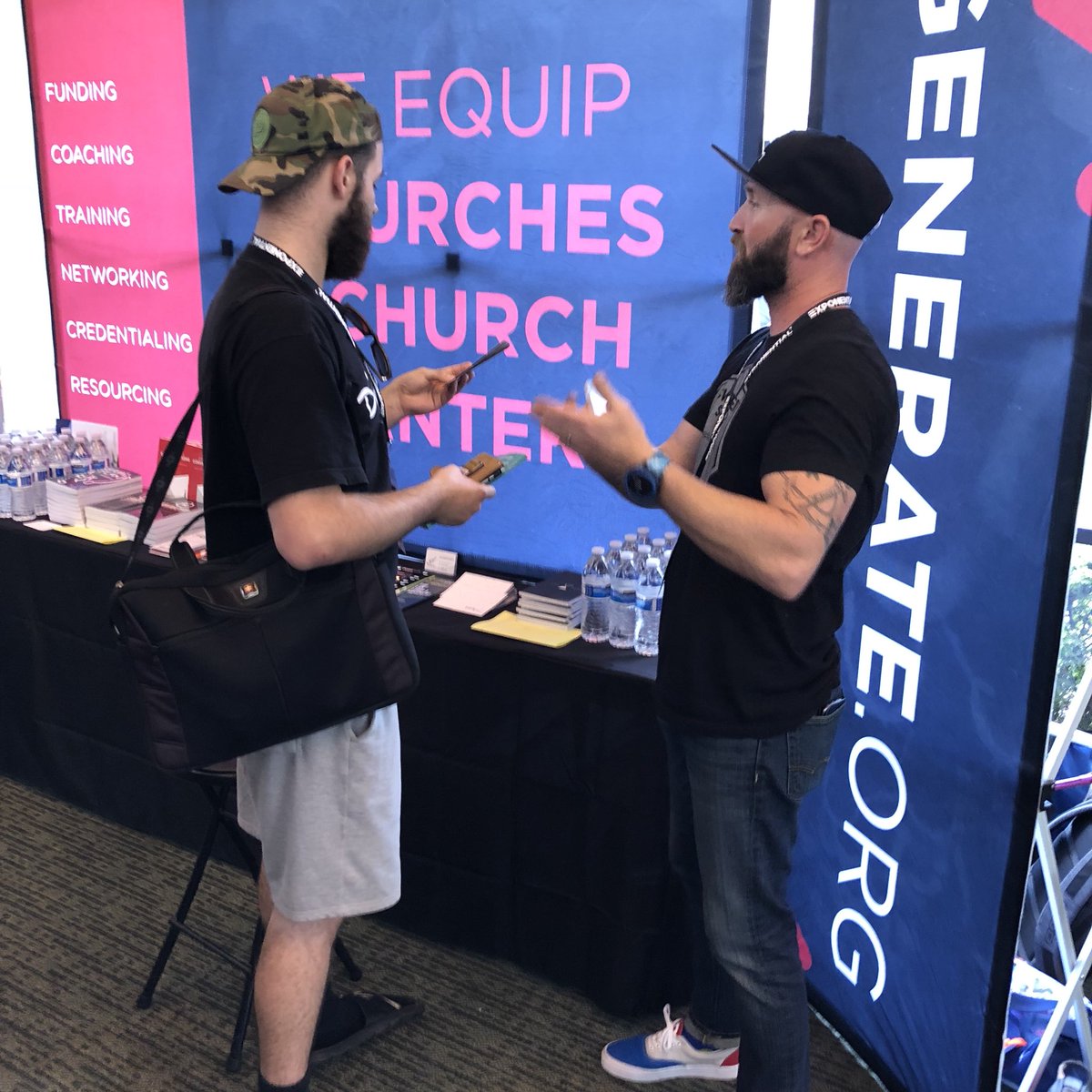 TheTableNet's tweet photo. Thanks for the great time #Exponential! We connected with lots of new people & extended freedom & family to everyday people in Orlando too! Join us on #TheSlowDown podcast. #@churchplanting #heromaker #Exponential18 https://t.co/OLVY9yAIgg