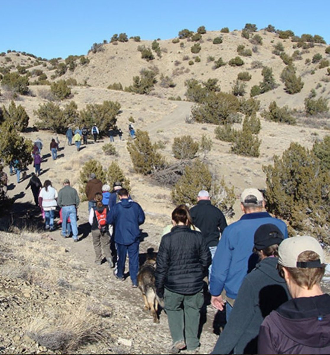 SantaFeNMTrue's tweet photo. Moments when the words "Take A Hike" are a good thing! #TBT #getoutside #santafenmtrue #cerrilloshills #findyourpark #nmparks https://t.co/GNA2YADD2V