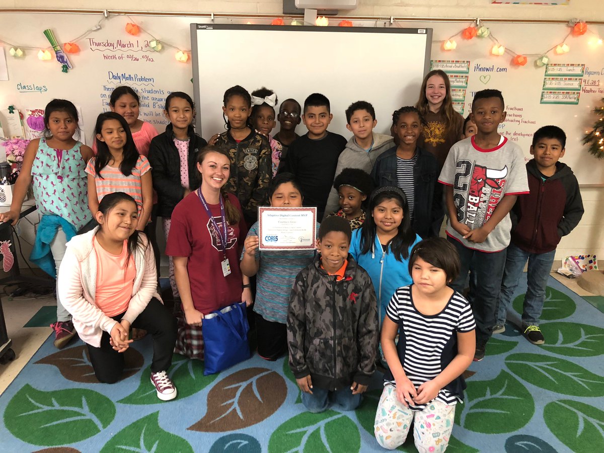 emily3elliott's tweet photo. CONGRATULATIONS @PiESeagles
Teacher Courtney Gray, the @LexiaLearning #digitalcontentMVP Teacher of the Month! I loved surprising your sweet Ss on #ReadAcrossAmericaWeek Pajama day!
#LearnCCSD @CCSDInnovation @CCSDConnects https://t.co/Gs02dCkZJH