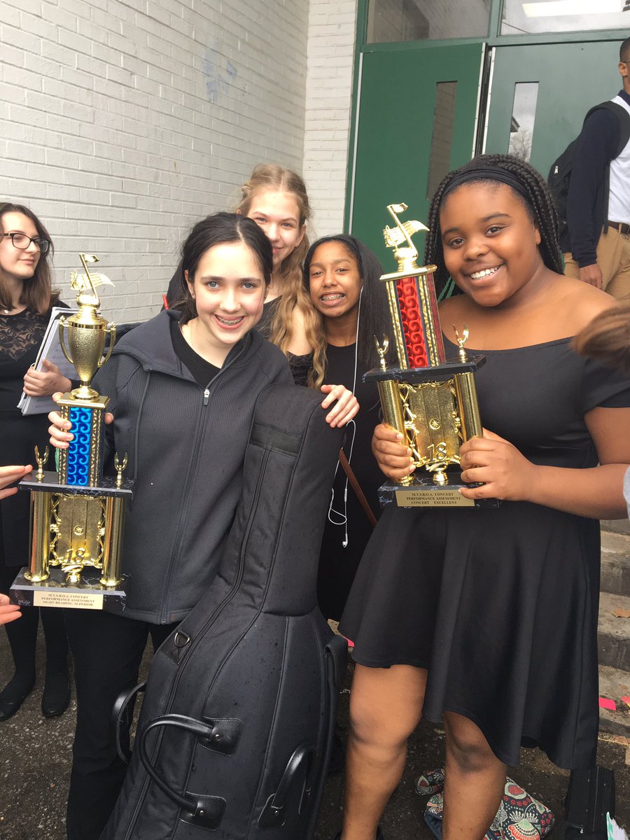 HILLSBOROHSBAND's tweet image. Hillsboro Orchestra bringing home 2 trophies after a successful CPA performance today! Congratulations to these musicians