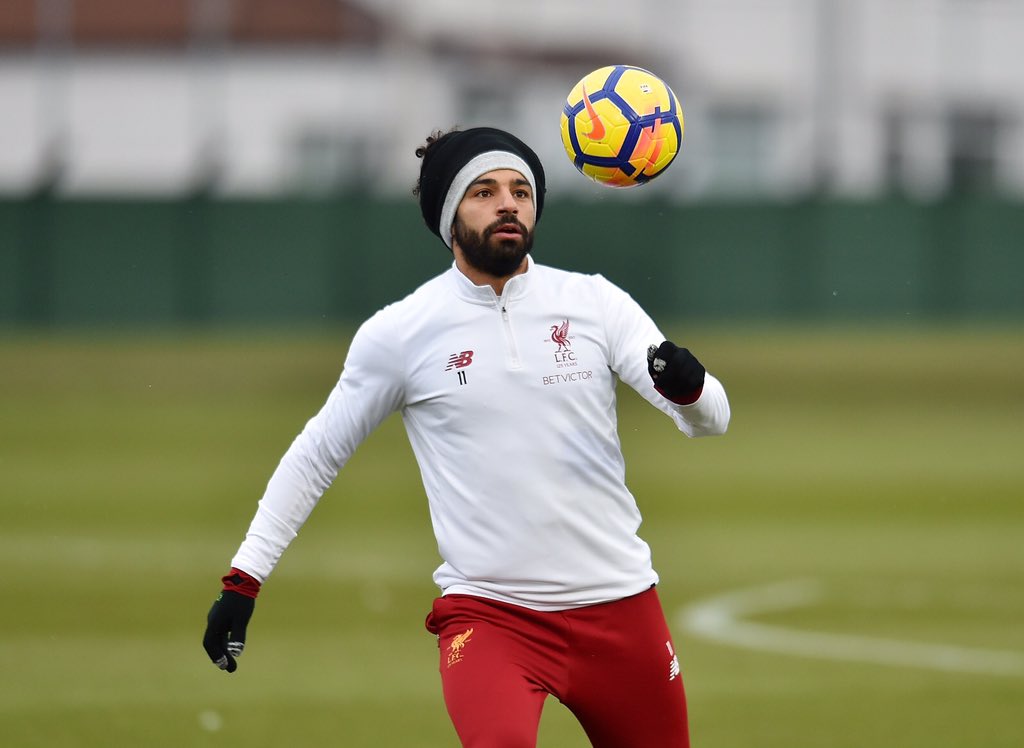 MoSalah's tweet photo. ⚽️⚽️ https://t.co/cpxPYIZSjX