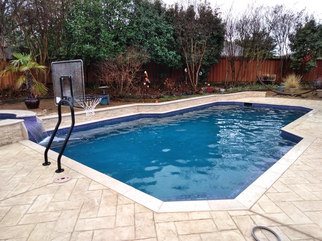 Custom Pool Remodel #homeimprovement #SummerIsComing poolprosonline.com