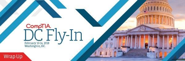 CompTIA's tweet photo. A few weeks ago, we hosted our 2018 #CompTIAFlyIN, it was a great success for all involved! Here's a recap of the whole event: https://t.co/vvg74JVmWc https://t.co/nWdyTVC46N