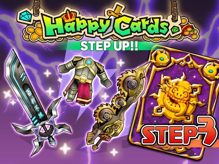 HappyDungeons's tweet image. On July 7th, the Lightning Step Up Pack is back to blow you away!

The Lightning Step Up Pack guarantees a Ice Legendary at the 3rd and final Tier!
happydungeons.net/news/info/4175/

#HappyDungeons