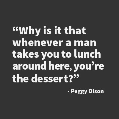 advertience's tweet photo. #WhyIsIt #PeggyOlson
.
.
.
.
.
#MadMen #MadMenArea #DigitalAdvertising #Digital #Advertising #AdvertisingIndustry #AdIndustry #TimesUp #Equality #FemaleEmpowerment https://t.co/W0VDKvmJM3