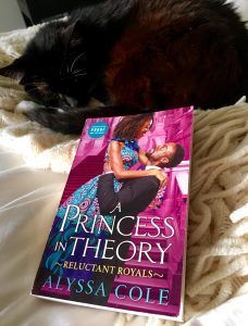 A Princess in Theory by #AlyssaCole (out NOW) is a must read for everyone who loves royal romances (and smart, funny heroines and smexy heroes)!