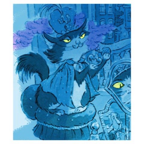 John_Nez_Artist's tweet photo. Kitties of Paris are going out tonight! #kidlit #cats #catsofparis #paris https://t.co/HXub98BeSG
