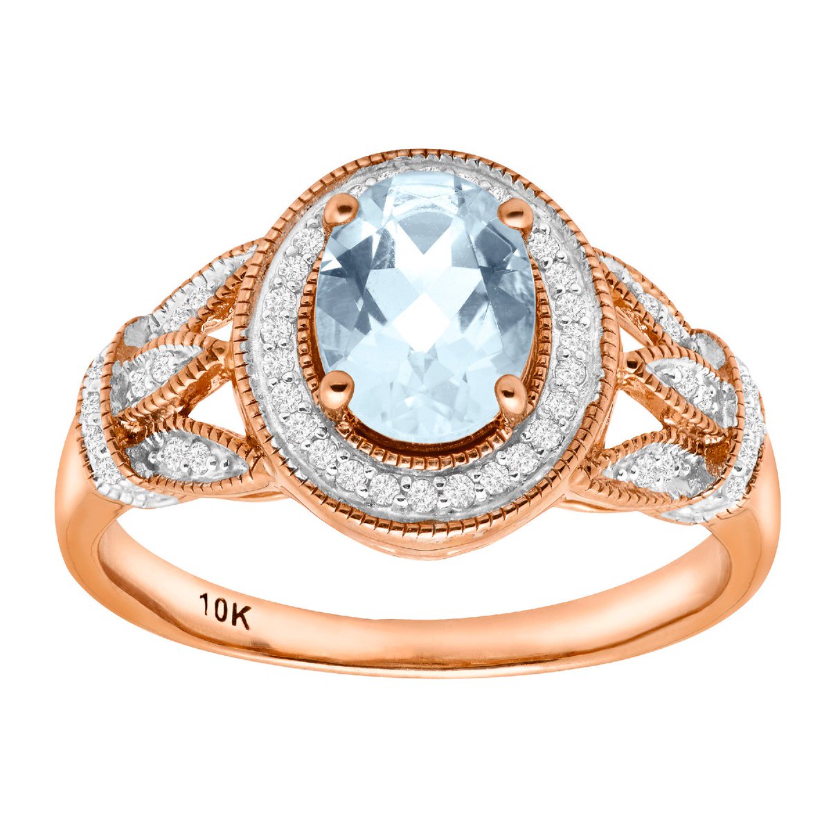 Ring in spring with March's blue-hued birthstone, #aquamarine! bit.ly/2Fd2lV0