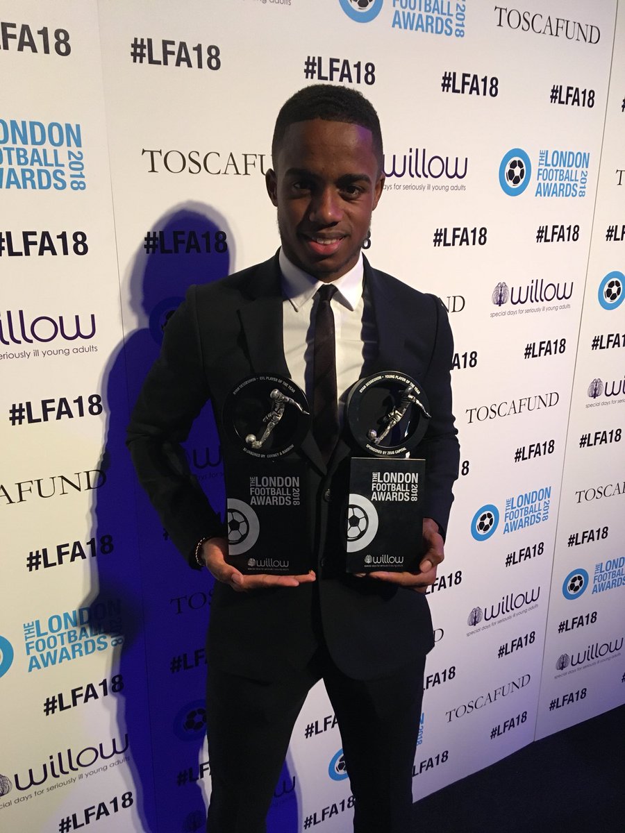 FulhamFC's tweet photo. #OneOfOurOwn 

Proud of you, @RyanSessegnon 👏 https://t.co/tEHOUiCdhW