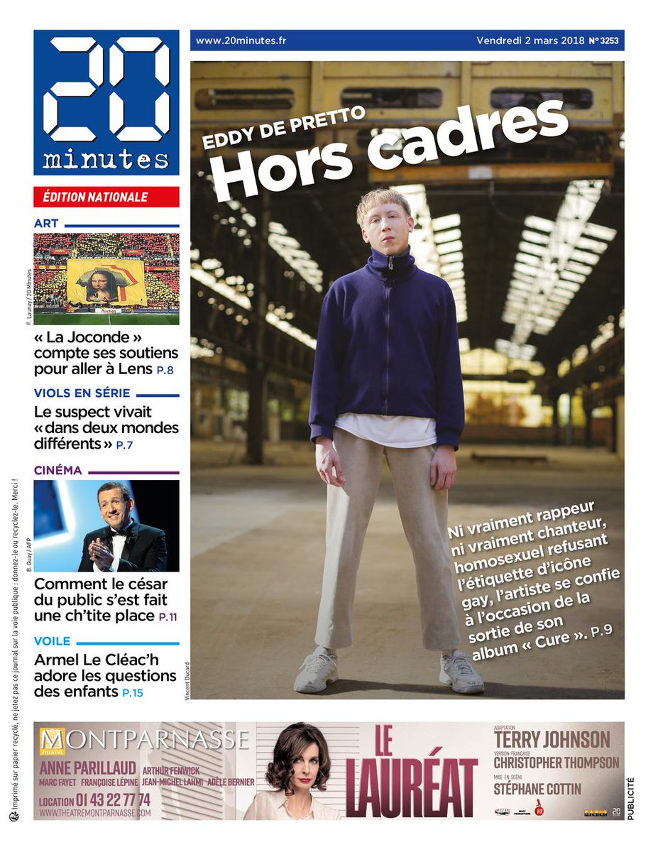 20Minutes's tweet photo. Découvrez la Une du quotidien 20 Minutes de demain.
 Votre journal est à consulter par ici : https://t.co/ALMuLjYBaw] https://t.co/phsndhFL2j