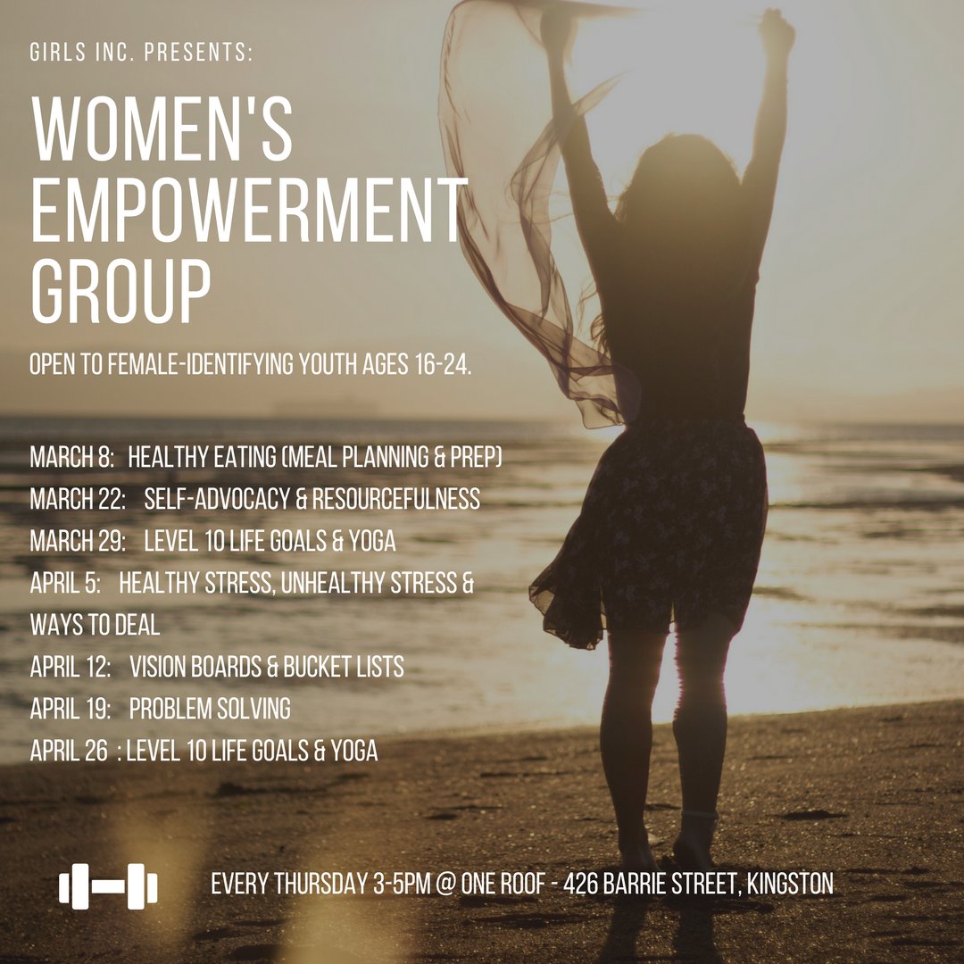 Catch us next  Thursday for our Women's empowerment group put on by @GirlsIncLimesto #ygk #ygkyouth