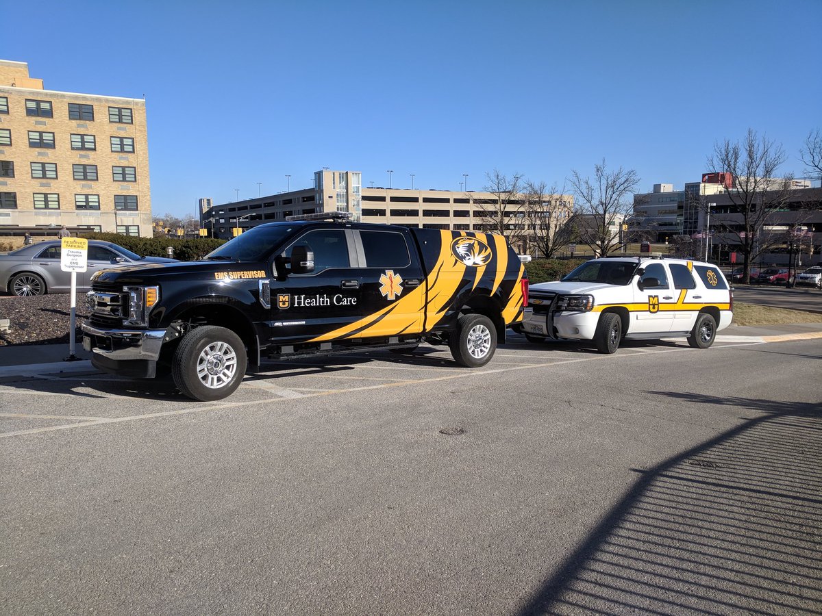 JoshuaStilley's tweet image. Running calls on the trucks today! #mizzouem #mizzouems
