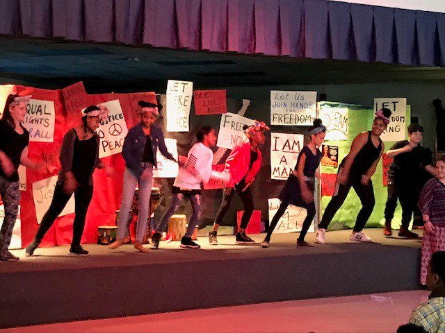 ChristinaK12's tweet photo. #BraderES celebrated Black History Month with singing, dancing and presentations of key figures in history. #BlackHistoryMonth | https://t.co/GMucNBQcuI https://t.co/ix4gPy8Dmh