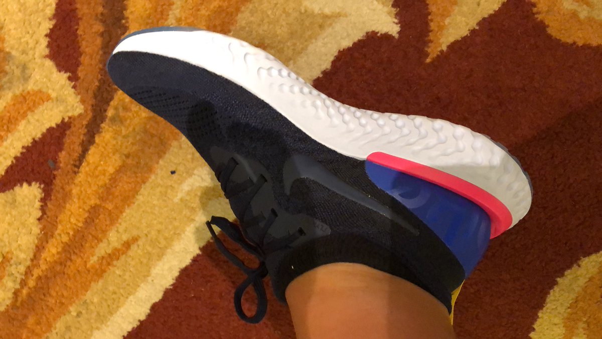 MLaGattina's tweet photo. #runningtest presentación #NikeReact #gobuenosaires #hoyseentrena https://t.co/oAcOu3zhYa