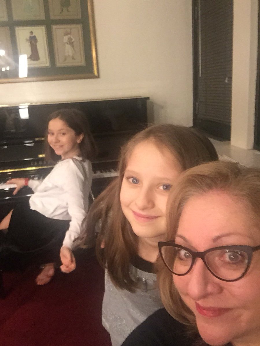 HeldenMommy's tweet photo. My girls are here to see #METElektra @MetOpera and got to see the best view in the whole house... the only things missing were @nezetseguin and @METOrchestra !!!! https://t.co/A5JuoFIjlD