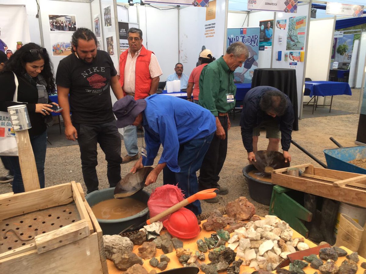 En nuestro stand de <a href="/expochoapa2018/">Expo Choapa 2017</a> usted ademas de informarse de todas las actividades de nuestra Secretaría en la región, también podrá aprender la noble tarea de extraer oro de la forma mas tradicional. Visítenos!