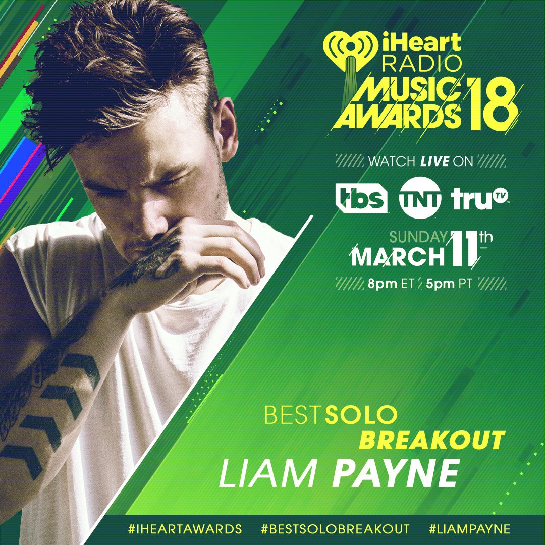 iHeartRadio's tweet photo. RT to vote for #LiamPayne for #BestSoloBreakout! #iHeartAwards

🌟: @LiamPayne https://t.co/6GsgS7lMV0