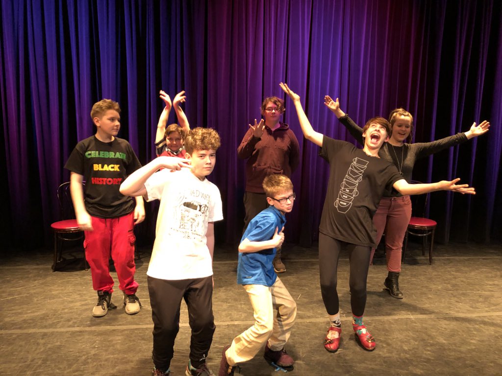 edreggi's tweet photo. Final dress for @COCAstl CTC Improv shows tonight. These players are absolutely amazing! The talent will make you belly laugh. Tickets almost SOLD OUT. #yesand #spolin https://t.co/j2MDoAikpJ