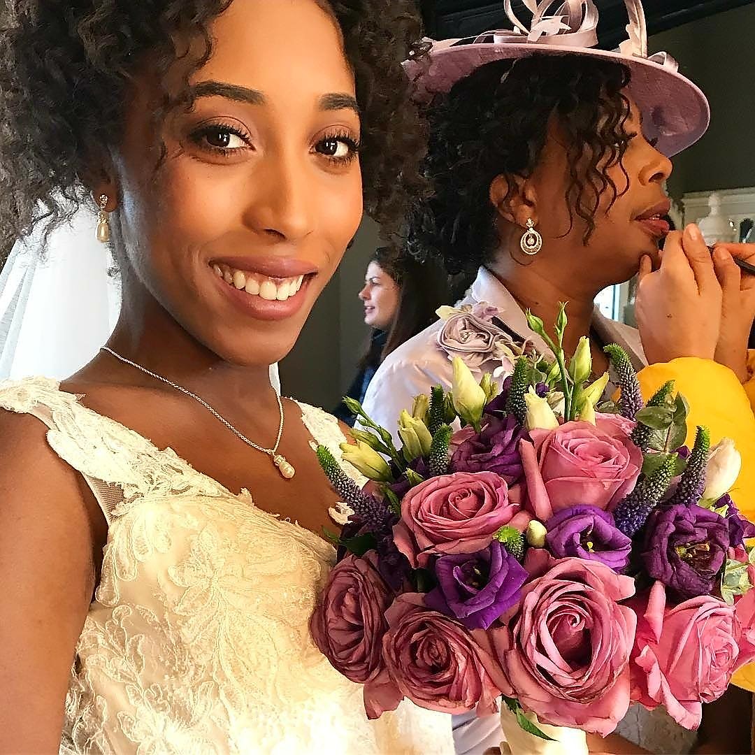 Look at our jewellery featured in latest Natwest tv advert!! Neclakes and earrings worn by #bride and Mother of the Bride by #olivierlaudus 💕👰 #wedding