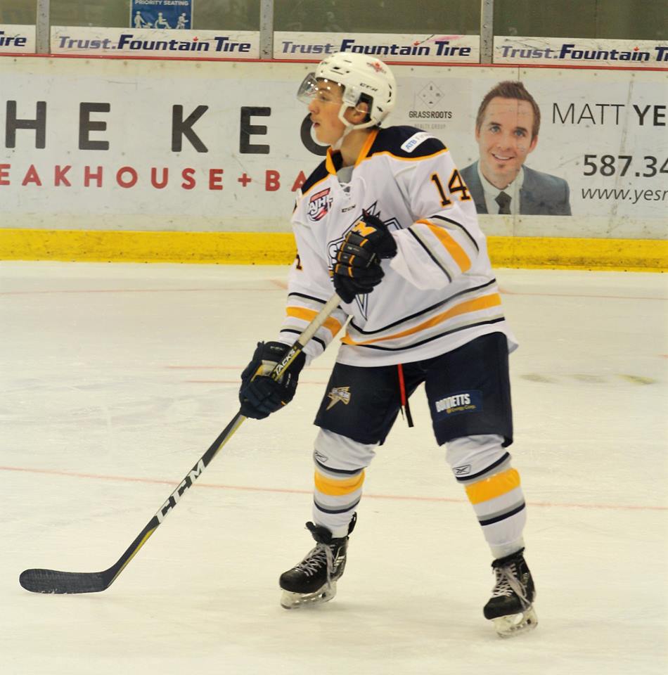 Congrats Zach Okabe!  Zach has been named the AJHL Rookie of the Year! Check out the article here!
ajhl.ca/media-centre/n…